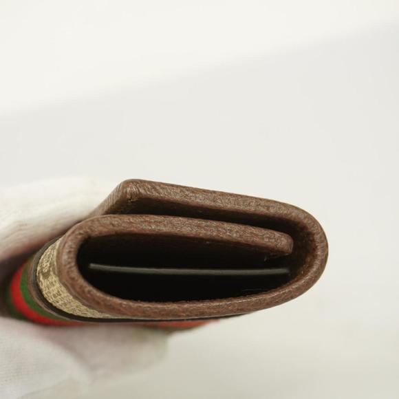 Gucci Key Case Ophidia 603732 Brown Beige Men's Women's - Picture 5 of 10